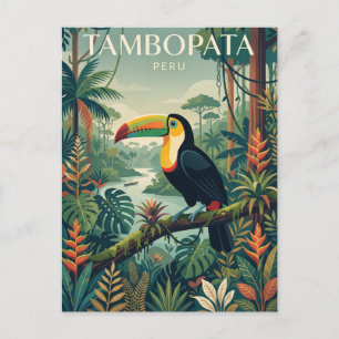 Tambopata-Naturreservat Peru Postkarte