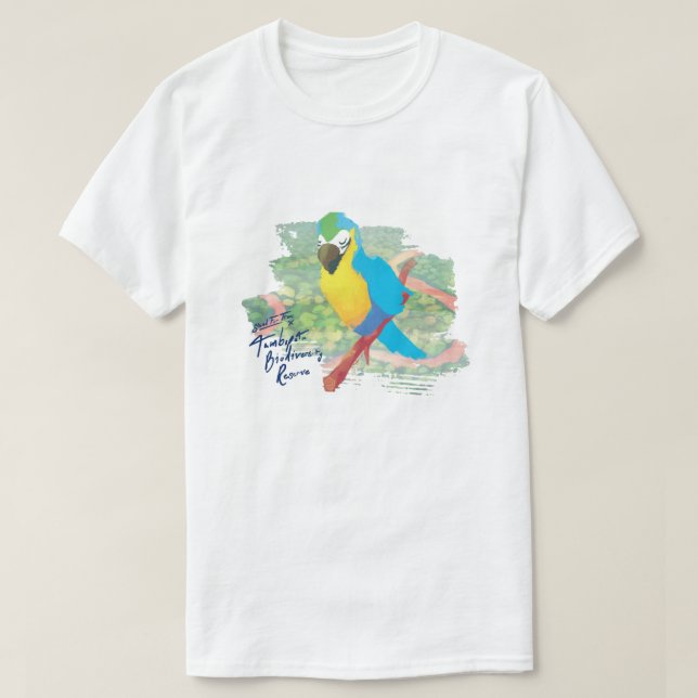 Tambopata T - Shirt zur Erhaltung der biologischen (Design vorne)
