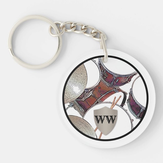 Tambour Monogram Snare Drum Kit Tambons Musique K (Devant)