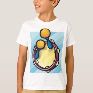 Tamburin und Maracas T-Shirt