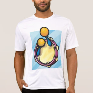 Tamburin und Maracas T-Shirt
