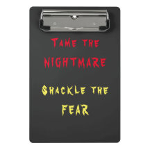 Tame the Nightmare Mini Clipboard