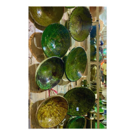 Tamegroute Pottery - Marrakesch, Marokko Fotodruck