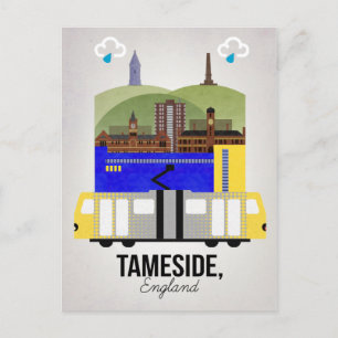 Tameside Postkarte