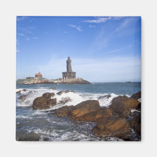 Tamil Nadu Heiliges Thiruvalluvar Statue- , Indien Magnet