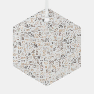 Tamil Ornament Aus Glas