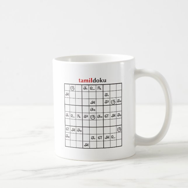 tamildoku kaffeetasse (Rechts)