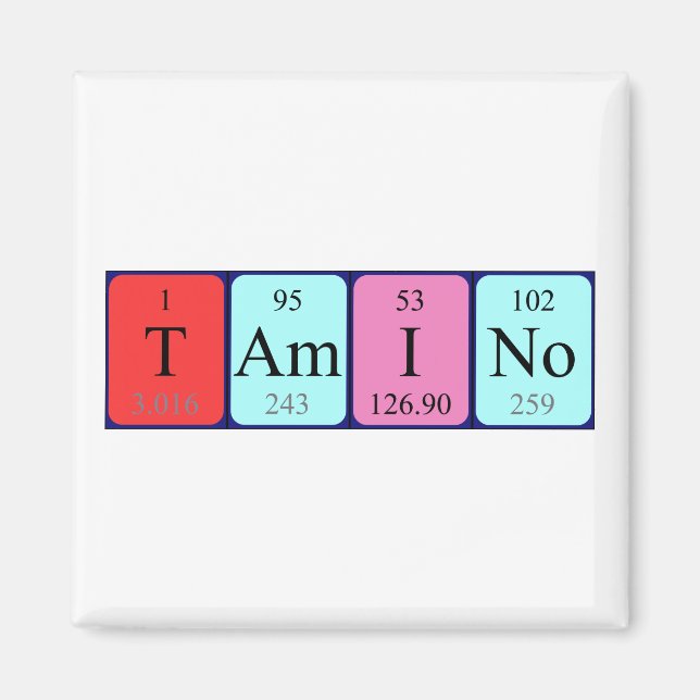 Tamino-Periodenmagnet Magnet (Vorne)