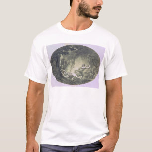 Tamino übte durch eine riesige Schlange aus T-Shirt