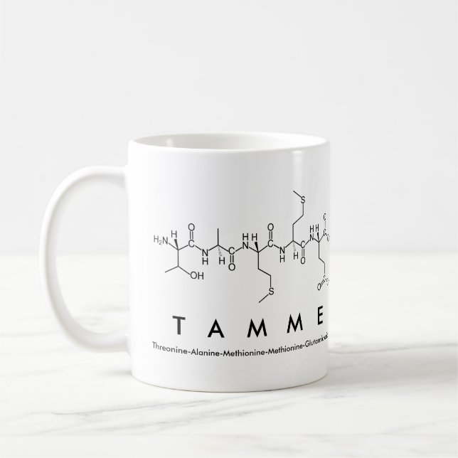 Tamme peptide nom mug (Gauche)