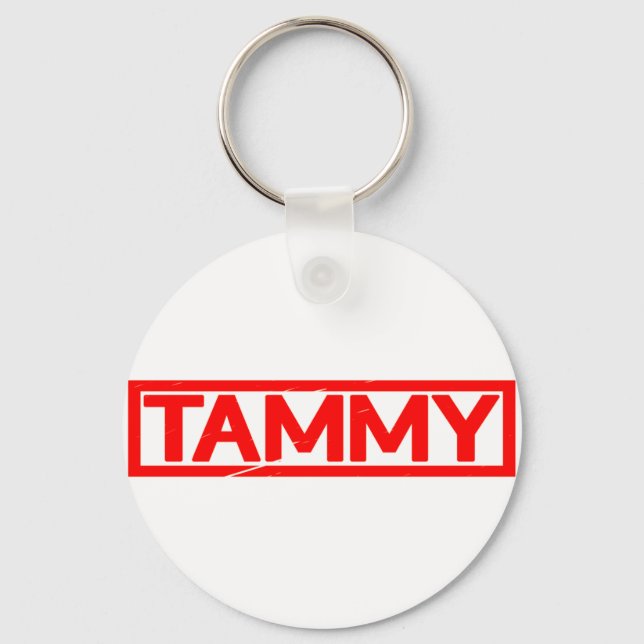 Tammy-Briefmarke Schlüsselanhänger (Vorderseite)