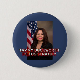 Tammy Duckworth für Knopf US Senatorn-Illinois Button