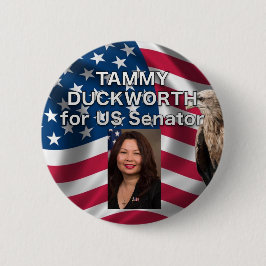 Tammy Duckworth für Knopf US Senatorn-USA Button