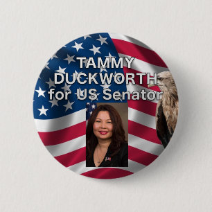 Tammy Duckworth für Knopf US Senatorn-USA Button