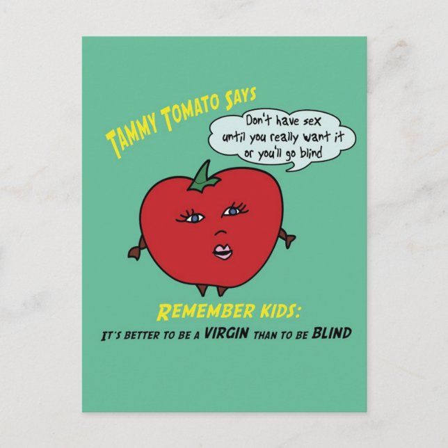 Tammy Tomato Postcard Postkarte (Vorderseite)