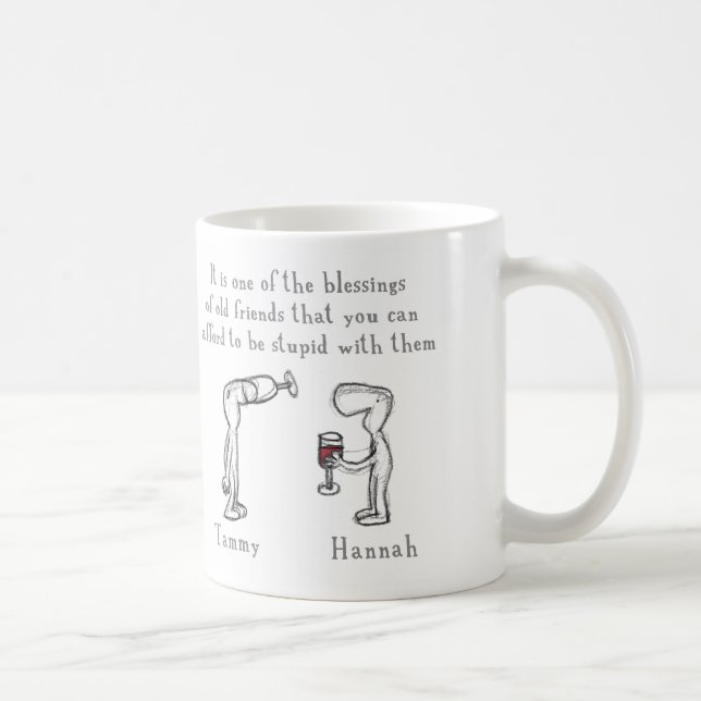 Tammy und Hannah Kaffeetasse (Rechts)