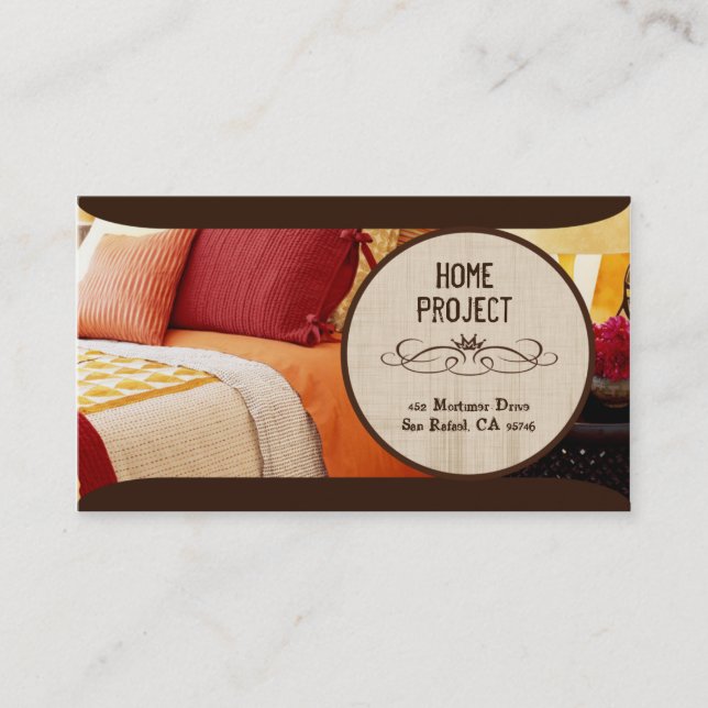 Tammy's Zuhause Project Business Cards Visitenkarte (Vorderseite)