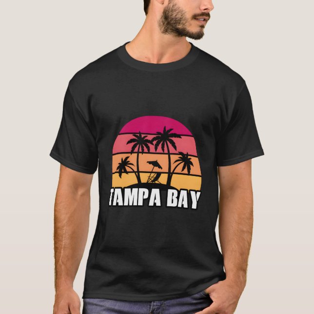 Tampa Bay Florida Beach T-Shirt (Vorderseite)