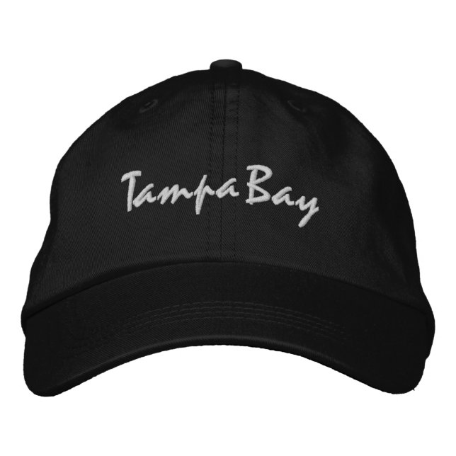 Tampa Bay Florida bestickt Baseballhut Bestickte Baseballkappe (Vorderseite)