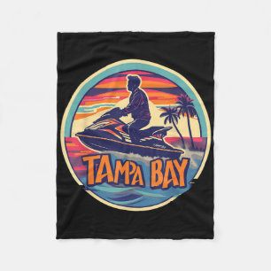 Tampa Bay Florida Jetski Bootfahren Wasser Golfgew Fleecedecke