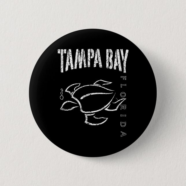 Tampa Bay Florida Souvenir Button (Vorderseite)