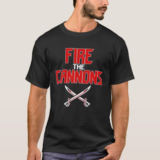 Tampa Bay Football | Das Touchdown in Cannons bren T-Shirt (Vorderseite)