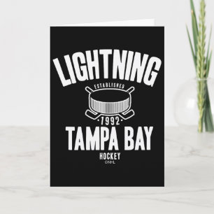 Tampa Bay Lightning Hockey Puck Blau Offiziell Liz Karte