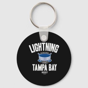 Tampa Bay Lightning Hockey Puck Schwarz Offiziell Schlüsselanhänger