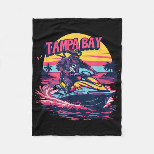 Tampa Bay Pirat Florida Jetski Bootfahren Lustig G Fleecedecke