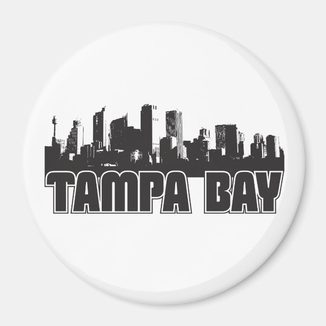 Tampa Bay Skyline Magnet (Vorne)