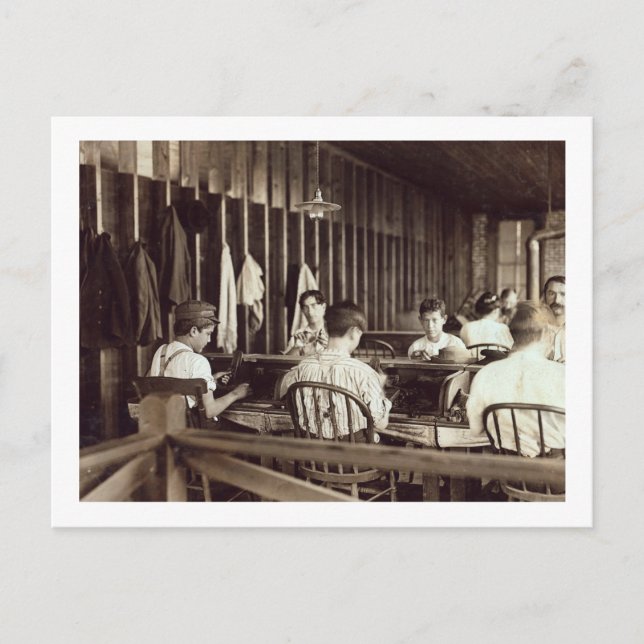 Tampa Cigar Boys, 1909 Postkarte (Vorderseite)