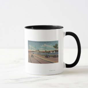 Tampa, FL - Ansicht von Bayshore Boulevard, Brück Tasse