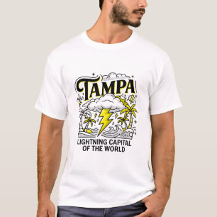 Tampa Florida Blitzhauptstadt Der Welt T-Shirt