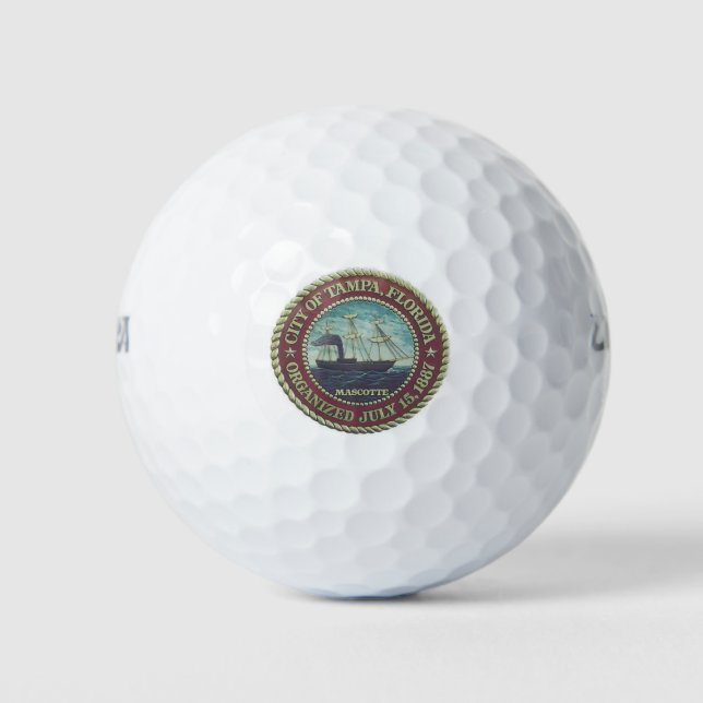 Tampa Florida Golfball (Vorderseite)