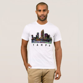 Tampa, Florida in Graffiti T-Shirt
