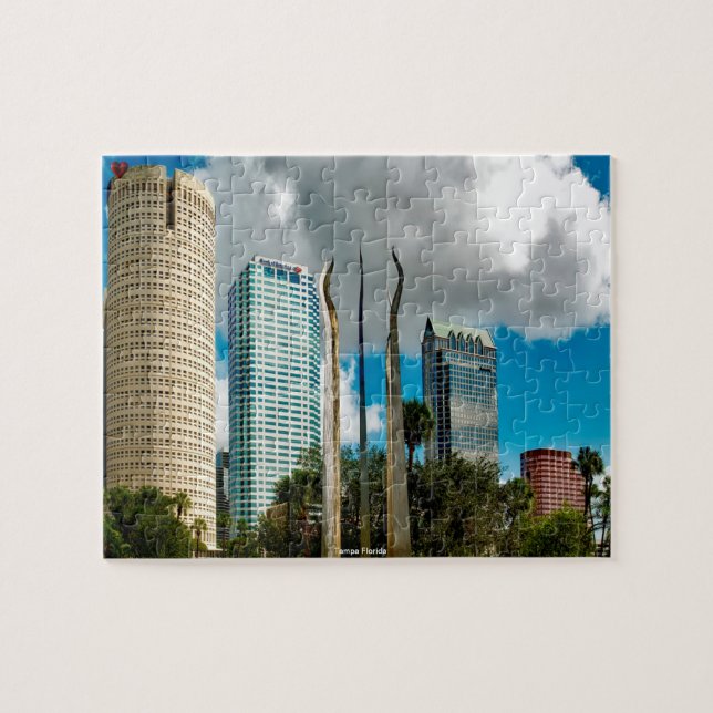 Tampa Florida Jigsaw Puzzle (Horizontal)