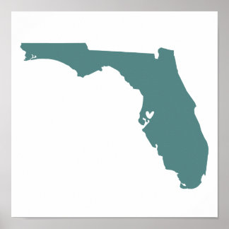 Tampa, Florida-Liebe Poster
