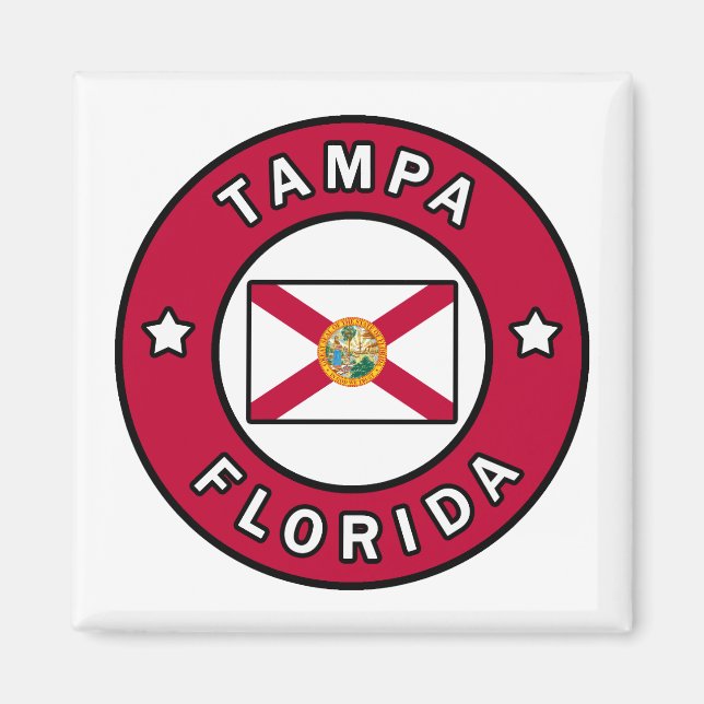 Tampa Florida Magnet (Vorne)