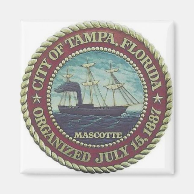 Tampa Florida Magnet (Vorne)