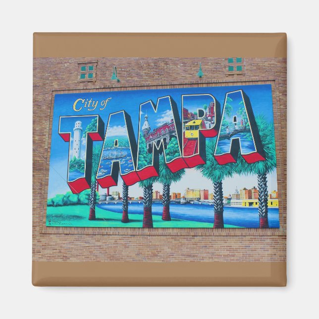 Tampa Florida Magnet (Vorne)