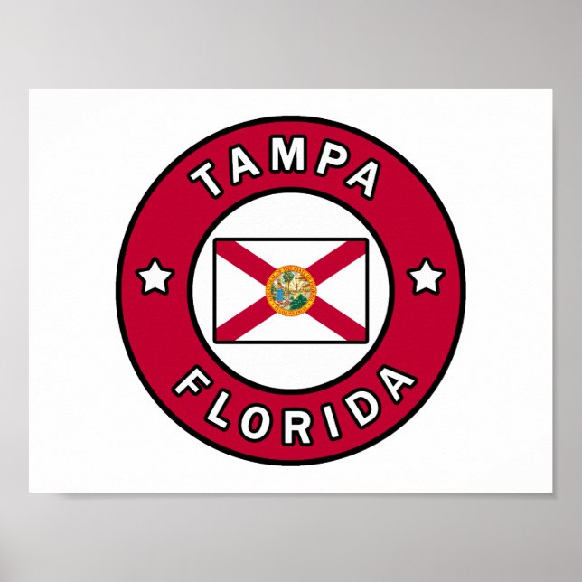 Tampa Florida Poster (Vorne)