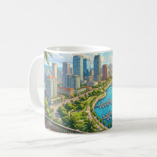 Tampa Florida Reise  Kaffeetasse