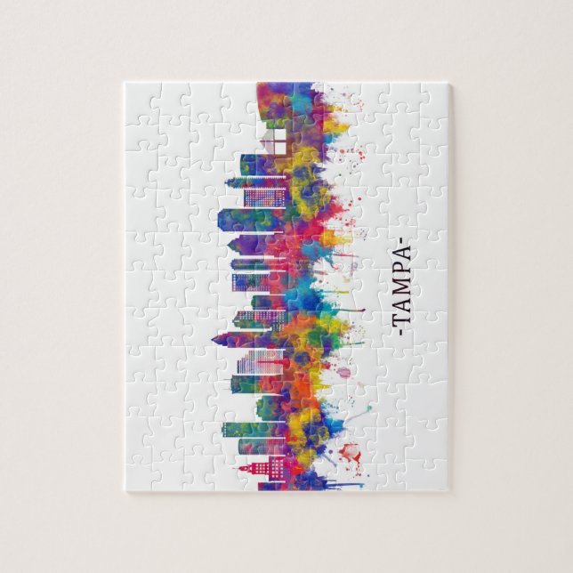 Tampa Florida Skyline (Vertikal)