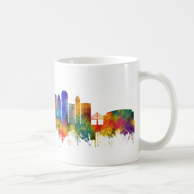 Tampa Florida Skyline Kaffeetasse (Rechts)