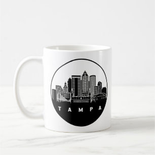 Tampa Florida Skyline Kaffeetasse