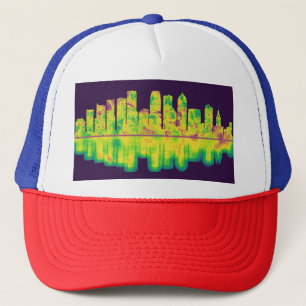 Tampa Florida Skyline Truckerkappe