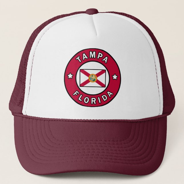 Tampa Florida Truckerkappe (Vorderseite)