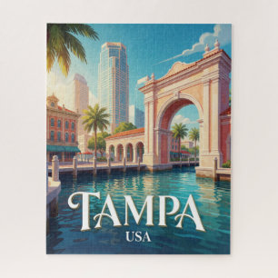 Tampa Florida Waterfront-Skyline Reise