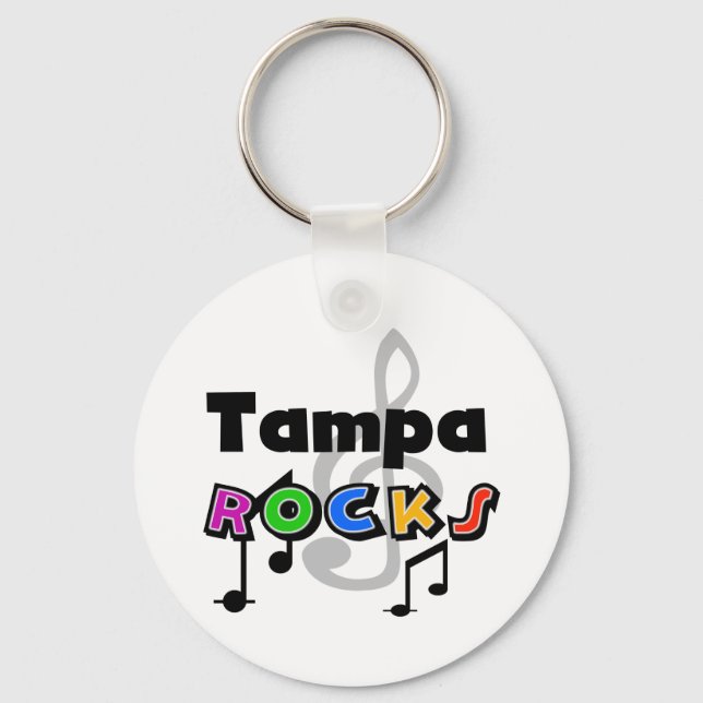 Tampa Rocks Schlüsselanhänger (Vorderseite)
