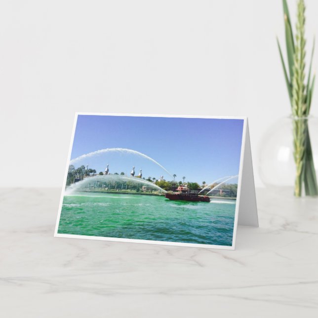 Tampa St Patrick's Day Note Card<Blank Inside> Dankeskarte (Vorderseite)